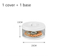 Multi-Functional Transparent Food Cover with Lid